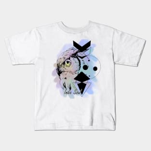 Indie Soul Watercolor Kids T-Shirt